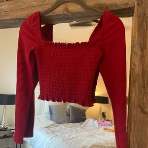 Reformation red crop too